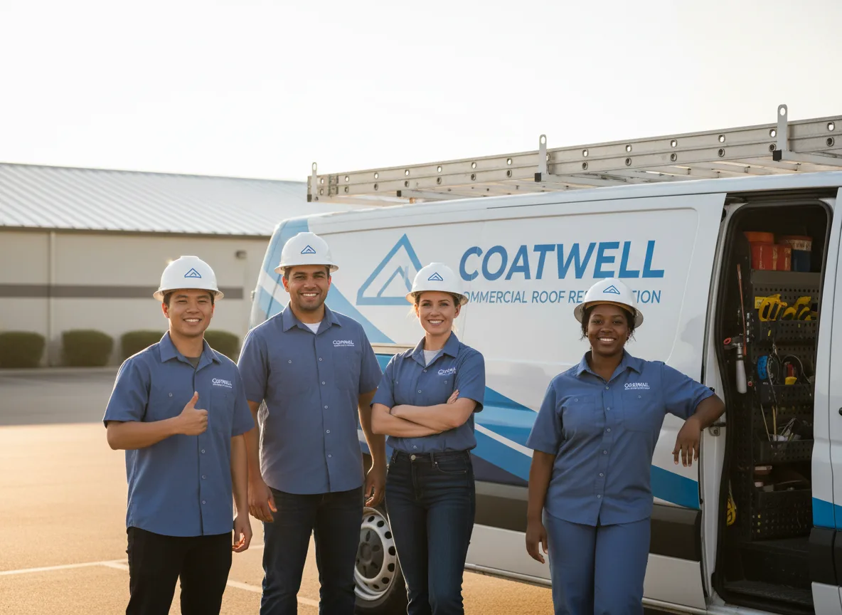 Commercial roof coating company in Cuttyhunk, MA